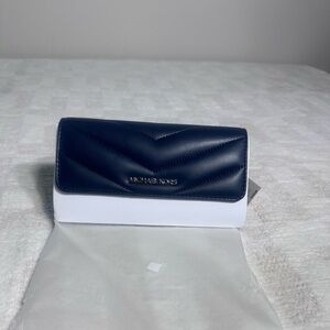 Michael Kors Quilted Navy Wallet